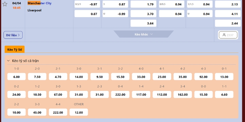 Nhận Định Trận Manchester City Vs Liverpool 18:45 Ngày 04/04 4 Soi kèo cuộc đối đầu ngày 4/4 sắp tới
