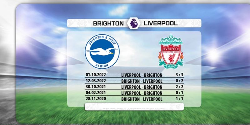 Dự Đoán Brighton Hove Albion Vs Liverpool 19:30 Ngày 21/03 2 Lịch sử gặp nhau giữa hai đại diện Premier League