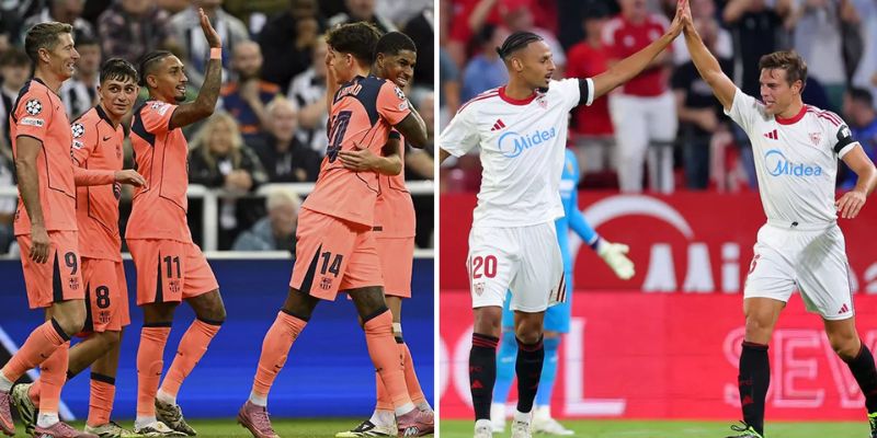 Nhìn lại phong độ gần đây của Barcelona vs Sevilla