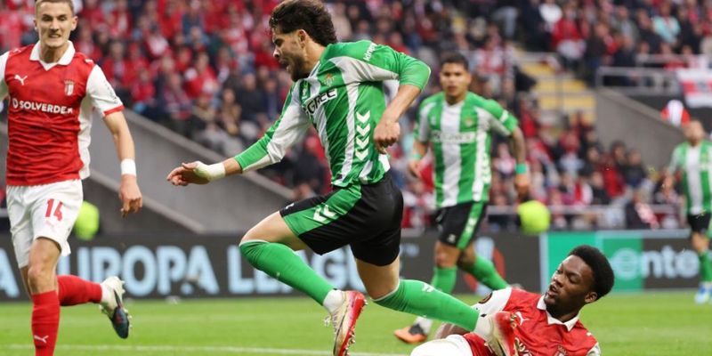 Tần suất thi đấu hiện tại giữa Real Betis vs Sporting Braga
