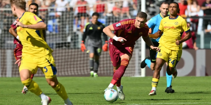 Phong độ mới nhất của Verona vs AS Roma