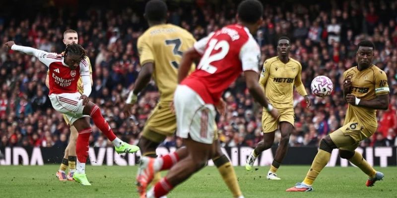 Nhịp độ thi đấu giữa Arsenal vs Burnley