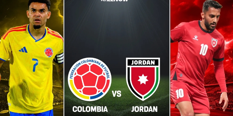 Hiệu suất thi đấu gần đây của Colombia vs Jordan