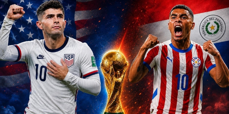 Hiệu suất thi đấu Mỹ vs Paraguay