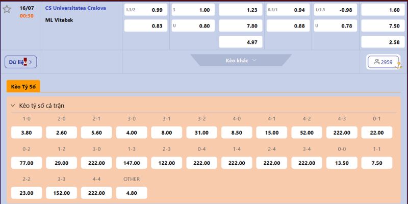 Nhận Định CS Universitatea Craiova Vs Ml Vitebsk Lúc 00H30 Ngày 16/07 - Champions League 4 Soi kèo trận tái đấu lúc 00:30 ngày 16/07